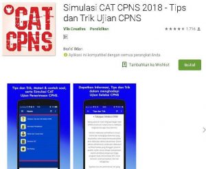 Simulasi CAT CPNS 2018 - Tips dan Trik Ujian CPNS