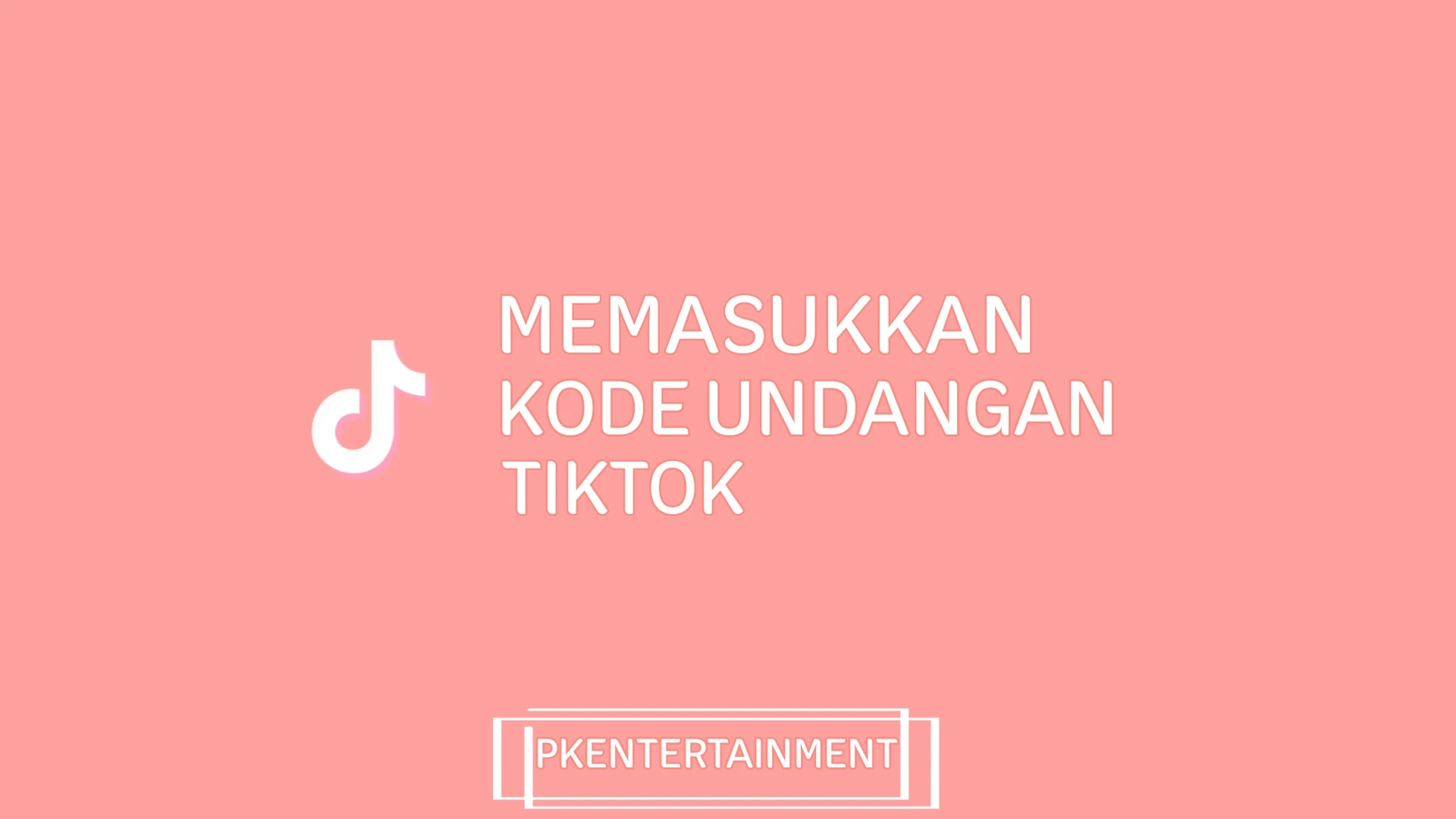 Memasukkan Kode Undangan Tiktok