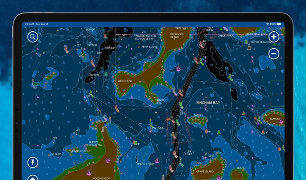 aplikasi GPS laut