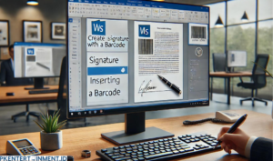 Cara Membuat Tanda Tangan Barcode di Word 2