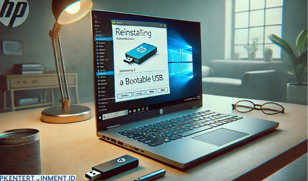 Cara Install Ulang Laptop HP dengan USB Bootable