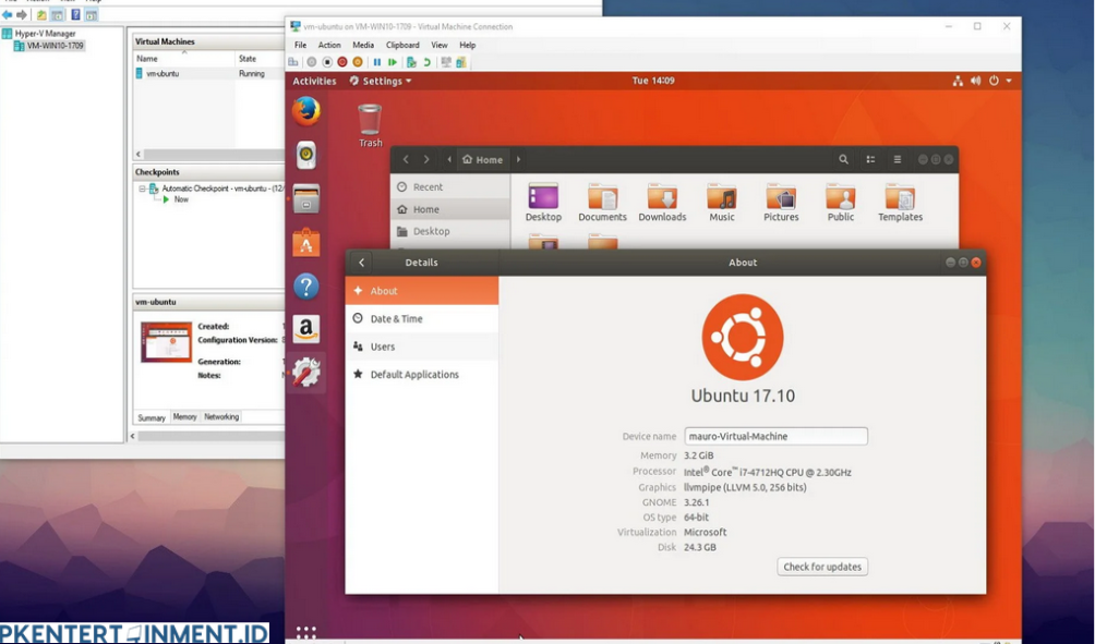 cara install virtual machine di Linux