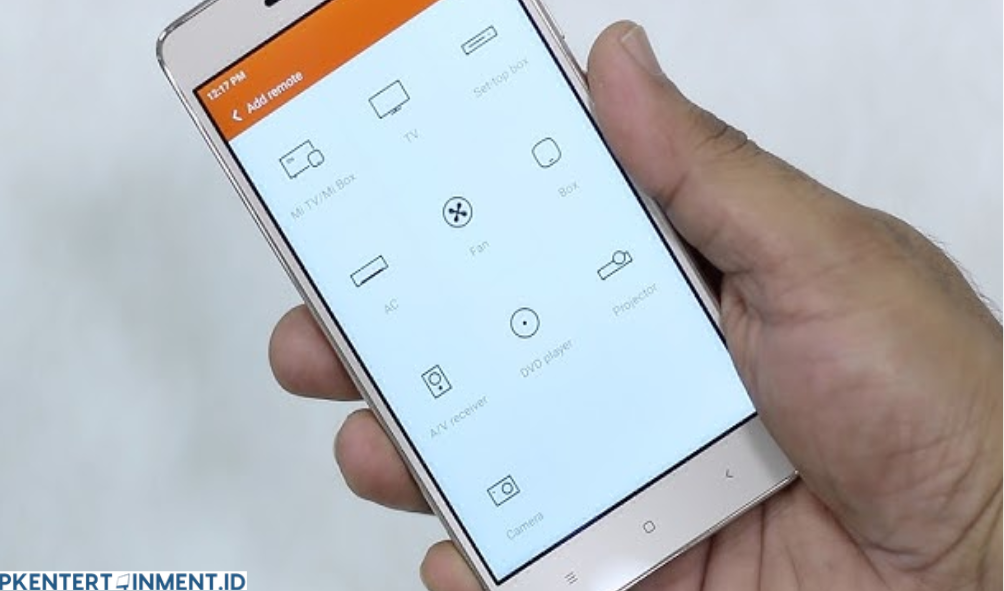 cara menggunakan IR blaster di HP Xiaomi